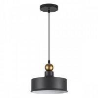 4088/1 PENDANT ODL19 309 темн.серый/золотой Подвес Е27 1*40W 220V BOLLI