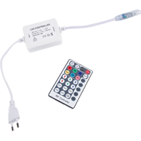 Контроллер для ленты 5050 RGB с пультом 600Вт(светодиод.лента 220В) (RF1406KSB) Контроллер для ленты 5050 RGB с пультом 600Вт(светодиод.лента 220В) (RF1406KSB)