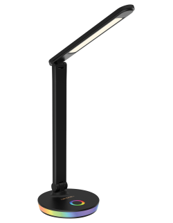 NL56(black,настольный светодиодный светильник,12В,сенсорное управление)