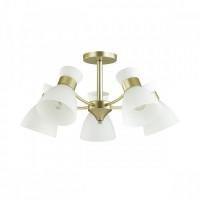 4535/5C COMFI LN21 057 матовое золото Люстра потолочная E27 5*60W 220V WILMA 4535/5C COMFI LN21 057 матовое золото Люстра потолочная E27 5*60W 220V WILMA