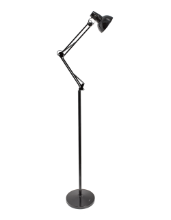 МТ2003 (Черный. Напольный светильник, сменная лампа, Е27, 60Вт)