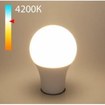 Cветодиодная лампа A60  LED D 10W 4200K E27 с датчиком освещенности и движения(BLE2761), лампочка