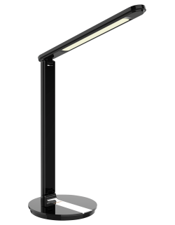 NL42(black,настольный светодиодный светильник,9Вт,сенсорное управление)