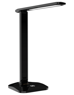 NL39(black,настольный светодиодный светильник на подставке, 9В)