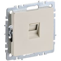 РК10-БрКр Розетка комп. RJ45 кат.5е BRITE (беж)