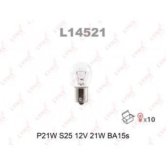 Лампа P21W 12V BA15S (аналог 7506) LYNXauto, лампочка