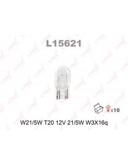 Лампа W21/5W 12V W3X16Q (аналог 7515) LYNXauto, лампочка