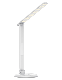 NL55 (W белый, настольный светодиодный свет-к, 3 уровня яркости,9 Вт )