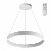 358960 OVER NT22 133 белый Светильник подвесной диммируемый с ДУ (2.4G) IP20 LED 3000-6000К 50W 220V