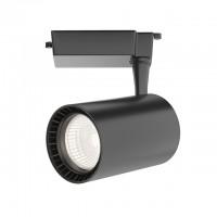TR003-1-15W4K-W-B Трековый светильник черный, LED