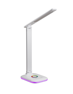 UL621 (белый, Cветильник настольный 10Вт LED с RGB подсветкой)