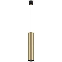 TR025-1-GU10-MG 1х50W 220V Трековый подвесной светильник мат. золото