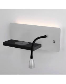 MRL LED 1112 светильник настенный светодиодный Kofro R серебро/ черный