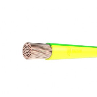 Провод ПуВнг(А)-LS 1.5 желто-зеленый