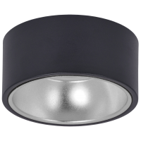Светильник 4017 GX53 max 15W, накладной черный/хром 130*60 IEK Светильник 4017 GX53 max 15W, накладной черный/хром 130*60 IEK