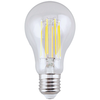 Лампа светодиод.classic А60 LED 13W 220V E27 4000К 360гр филамент прозр 110*60(N7LV13ELC) Premium, лампочка