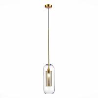 SL1048.303.01 Подвес ST-Luce Латунь/Прозрачный E14 1*40W SL1048.303.01 Подвес ST-Luce Латунь/Прозрачный E14 1*40W