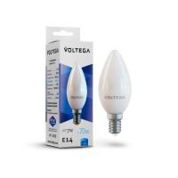 Лампа светодиод. LED 7W 230V E14 4000К свеча Simple (7049), лампочка