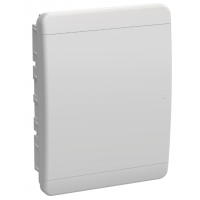 Корпус пласт. 2ряд ЩРВ-П-24 встр. IP41 белая дв. TEKFOR