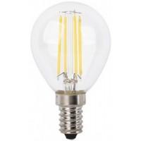 Лампа светодиод. G45 LED 7W 230V E14 2700К 360гр филамент шар прозр. 68*45(N4PW70ELC) Premium, лампочка