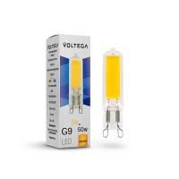 Лампа светодиод. G9 LED 5W 230V 3000К 60*14 Simple Capsule (7181), лампочка