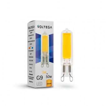 Лампа светодиод. G9 LED 5W 230V 3000К 60*14 Simple Capsule (7181), лампочка Лампа светодиод. G9 LED 5W 230V 3000К 60*14 Simple Capsule (7181), лампочка