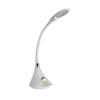 UL622 (белый, Cветильник настольный 8Вт LED с RGB подсветкой и регул.уровня яркости)