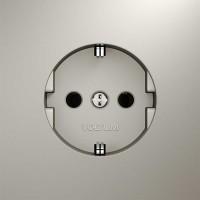 Розетка 1м, с/з б/ш, 16А (кашемир)  S70 VOLTUM