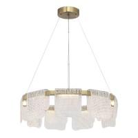 SL6021.203.54 Светильник подвесной ST-Luce золотистый/прозрачный LED 1*54W 3000K SL6021.203.54 Светильник подвесной ST-Luce золотистый/прозрачный LED 1*54W 3000K