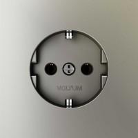 Розетка 1м, с/з б/ш, 16А (шелк) S70 VOLTUM Розетка 1м, с/з б/ш, 16А (шелк) S70 VOLTUM