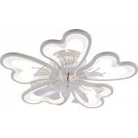 Люстра LI09523/5V PR WT белый 120W LED 3000K-6000K d600 ПДУ(ИК) диммер вентилятор, HN24 Люстра LI09523/5V PR WT белый 120W LED 3000K-6000K d600 ПДУ(ИК) диммер вентилятор, HN24