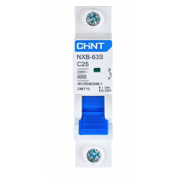 Авт.выкл. NXB-63S 1р 25А Chint 296712 Авт.выкл. NXB-63S 1р 25А Chint 296712