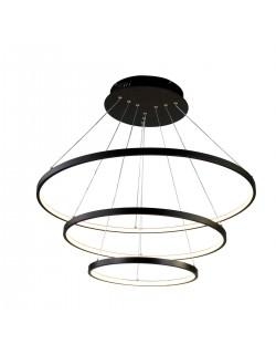 1764-18P, подвесная люстра, D400xD600xD800xH600/1800, LEDx95W, 4410LM, 4000K, included
