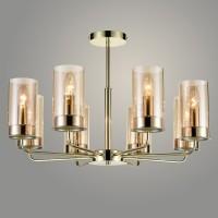 Люстра 210824/8P GD золото 8х40W E14 d650 h420, XLD22 Люстра 210824/8P GD золото 8х40W E14 d650 h420, XLD22