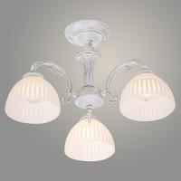 Люстра 74431/3 WH+GD белый/золото 3x40W E27 d490 h300 Люстра 74431/3 WH+GD белый/золото 3x40W E27 d490 h300