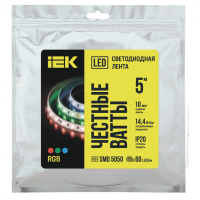 Лента LED.IP20, RGB ,14.4Вт/м,12В,ИЭК(60свд/м,h=10мм) Лента LED.IP20, RGB ,14.4Вт/м,12В,ИЭК(60свд/м,h=10мм)
