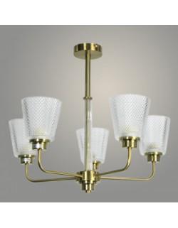 Люстра 443/5 GAB латунь 5х40W E27 d570 h480, SHGN23 Люстра 443/5 GAB латунь 5х40W E27 d570 h480, SHGN23