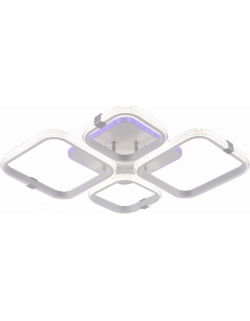 Люстра DK06355C/4 PR WT+CR белый/хром 100W+8W LED RGB 3000K-6000K d680 ПДУ(ИК) диммер, HN24 Люстра DK06355C/4 PR WT+CR белый/хром 100W+8W LED RGB 3000K-6000K d680 ПДУ(ИК) диммер, HN24