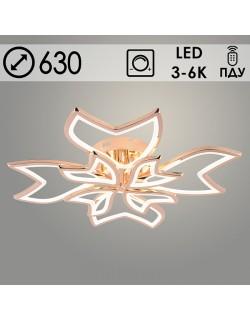 Люстра LI09822C/4+4A PR FGD золото 216W LED 3000K-6000K d730 ПДУ(ИК) диммер, HN24 Люстра LI09822C/4+4A PR FGD золото 216W LED 3000K-6000K d730 ПДУ(ИК) диммер, HN24