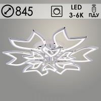 Люстра LI09822C/6+6A PR CR хром 324W LED 3000K-6000K d845 ПДУ(ИК) диммер, HN24
