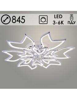 Люстра LI09822C/6+6A PR CR хром 324W LED 3000K-6000K d845 ПДУ(ИК) диммер, HN24 Люстра LI09822C/6+6A PR CR хром 324W LED 3000K-6000K d845 ПДУ(ИК) диммер, HN24