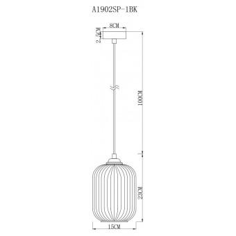 A1902SP-1BK Светильник подвесной