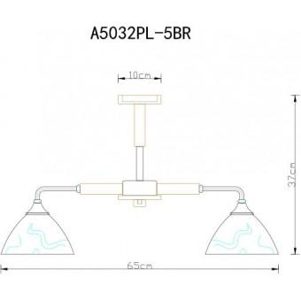 A5032PL-5BR Светильник полочный